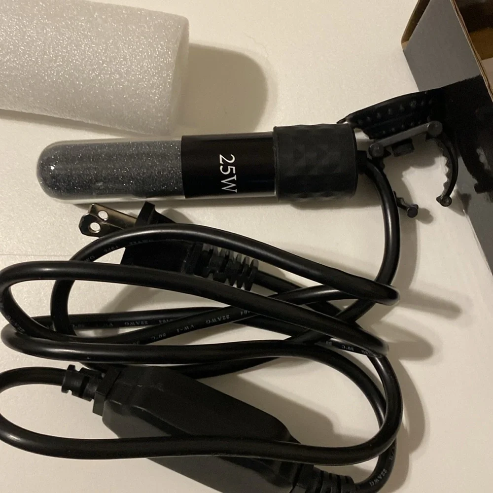 YukiHalu Small Submersible Aquarium Heater for Fish Tank Adjustable New